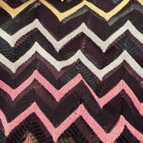 Missoni chevron multicolor top size S - Picture 4 of 6